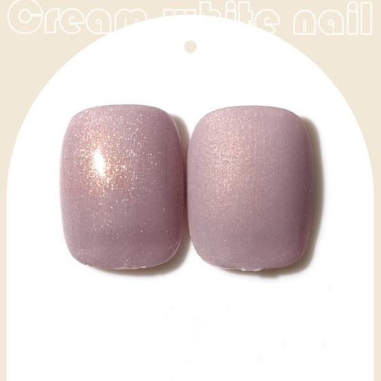 15ml Nail Varnish Beautiful Smooth Brushing Mini Practical Popular Color Beige Glue for Girl