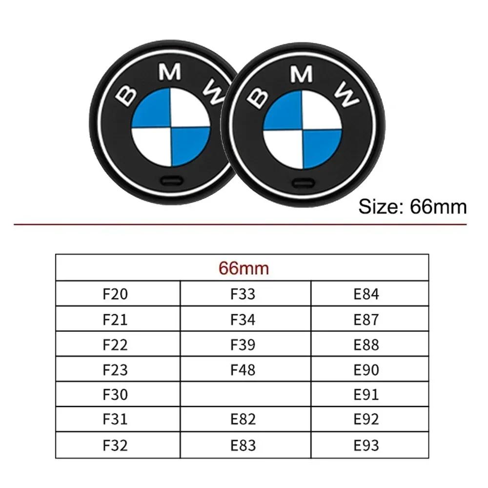 -Car Coaster Water Cup Bottle Holder Anti-slip Pad Mat for BMW E60 E70 E82 E88 E90 E92 F01 F10 F30 G01 G20 G21 G30 G11 F15 X5 X3