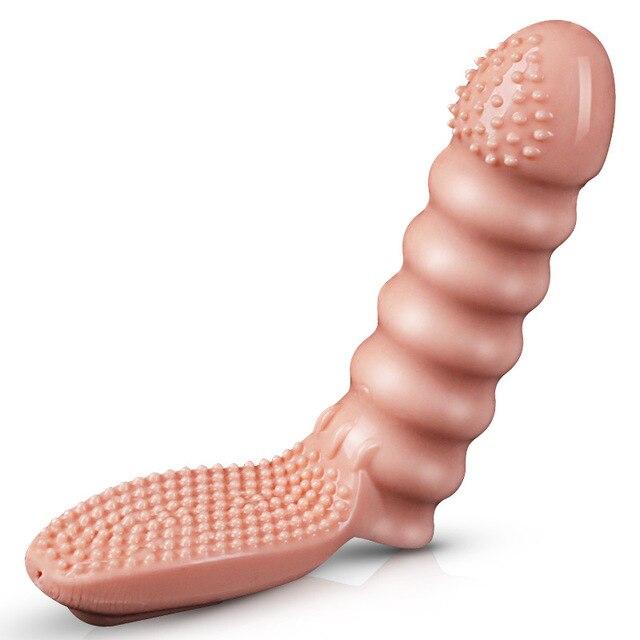 Finger Clitoris Stimulator Vibrator Dildo Vagina Strapon Anal Beads Plug G Spot Masturbator Sex Toys For Woman Couples