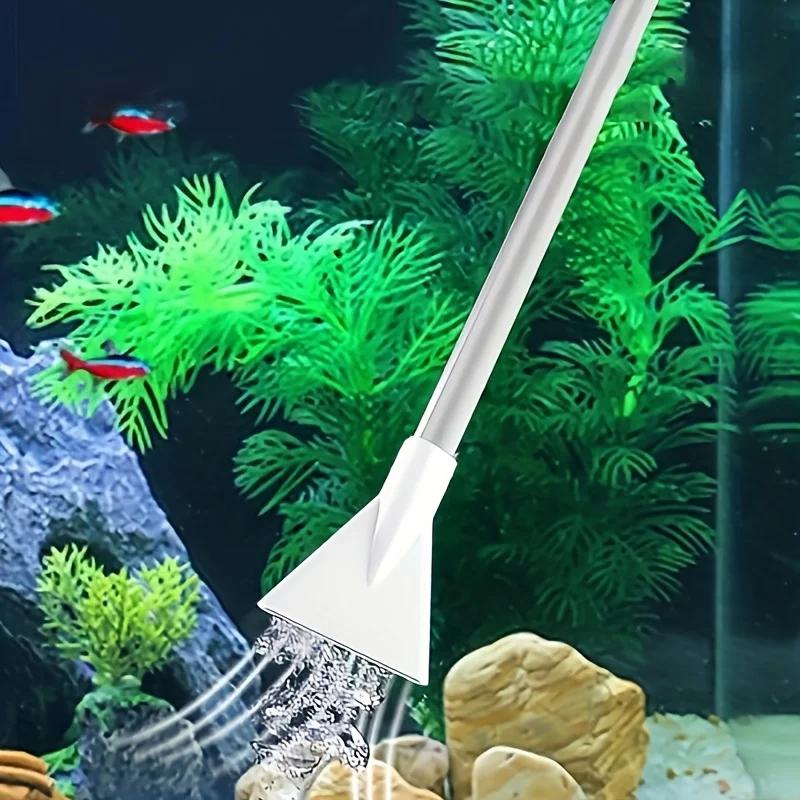 1pc Semi-automatic Aquarium Clean Vacuum Water Change Changer Gravel Aquarium Simple Fish Tank Vacuum Siphon Pump Cleaner