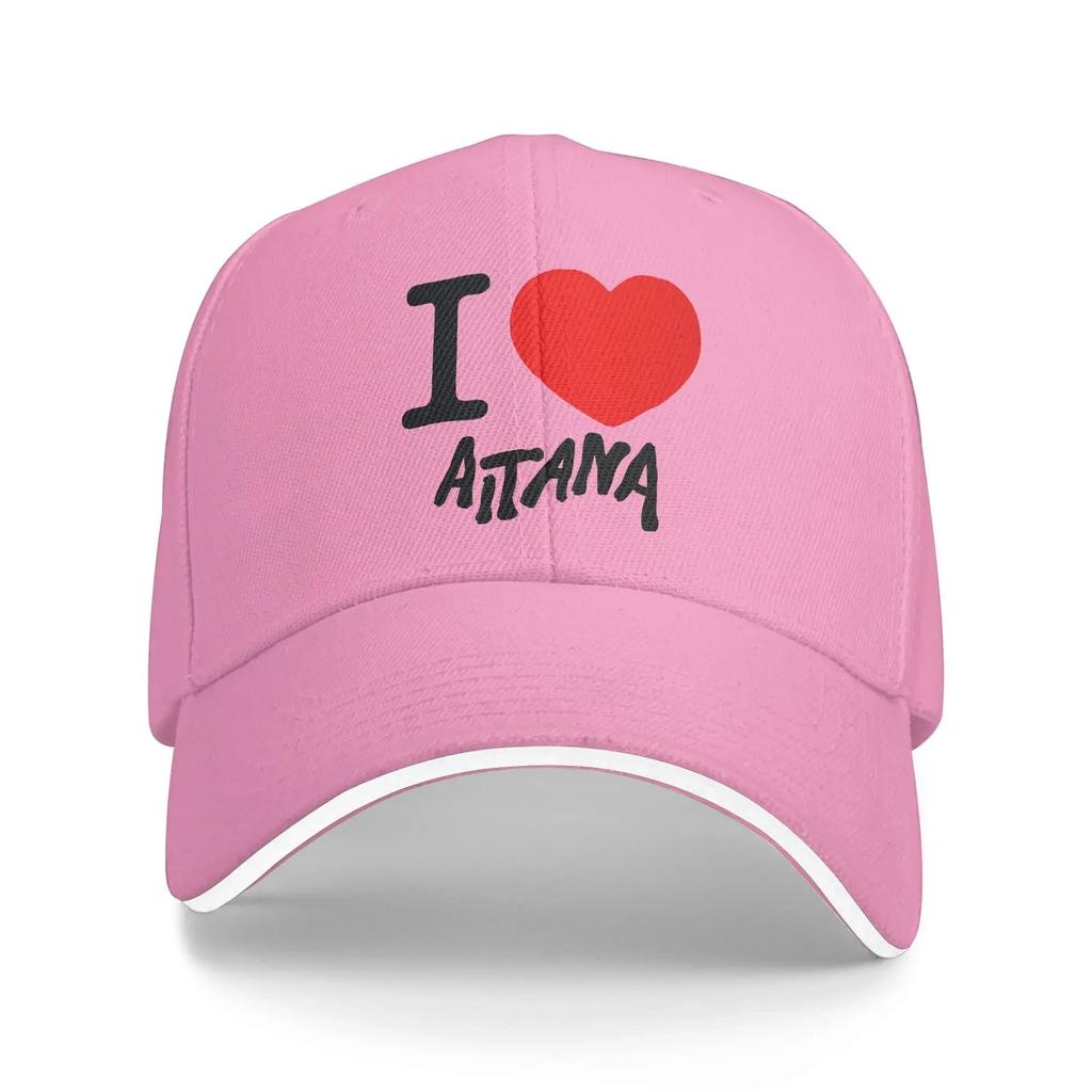 I Love Aitanass Ocana Sun Baseball Cap  Summer Y2k Funny Trucker Hat For Couple WoUnisex Outdoor Gym Baseball Caps