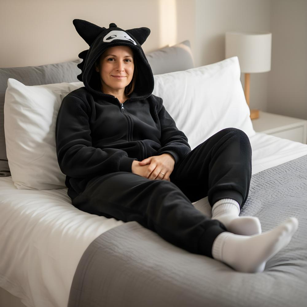Pigiama Onesie Kigurumi Costume Travestimento Puro Xxl: 185 - 195Cm