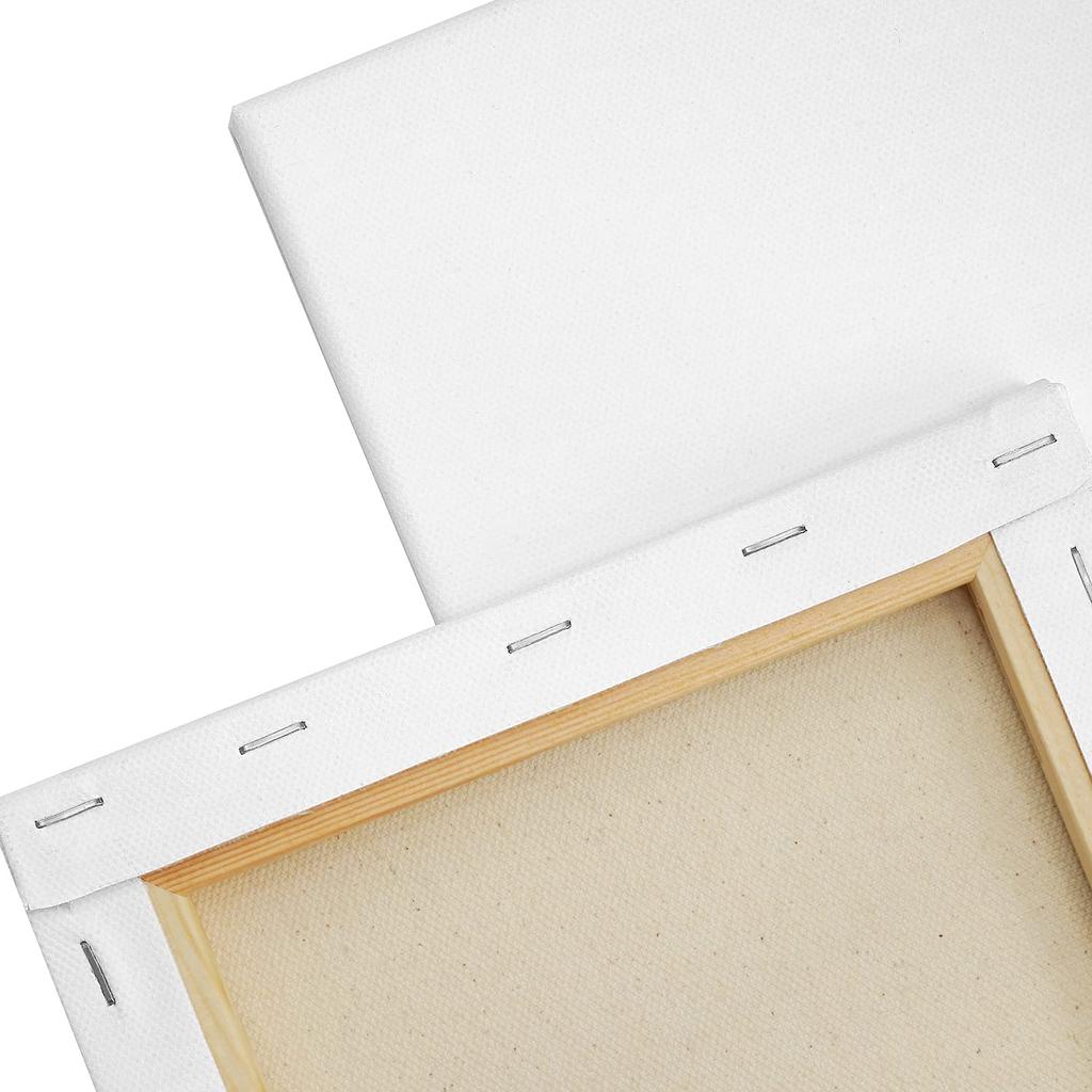 AUREUO Keilrahmen-Set M8 Mittelkörnung Baumwolle 2 Stück Anfänger Malwerkzeug Kunstmalerei Moderne Ölmalerei Kunstdekoration Kompatibel mit