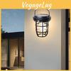Lamp Solar Outdoor Motion Sensor Tungsten Filament Wall Light Waterproof Garden