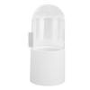 Makeup Brush Holder Transparent Cover Waterproof Dustproof Side Opening Prl Filling Cosmetic Storage Bin for Bathroom