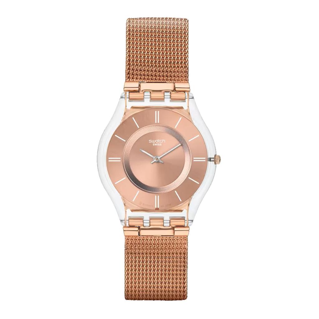 Swatch SS08K104M Roségoldene Uhr