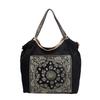 Bags Women's Embroidery Shopping Bags Handbags Large Capacity Commuter Tote Bags Women's Leisure Travel Shoulder Bags