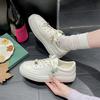 Fashion New Spring Autumn Baby Shoes Leather Toddler Kids Sneakers Outdoor Boys Tennis Soft Sole Fashion Little Girls Sneakers
