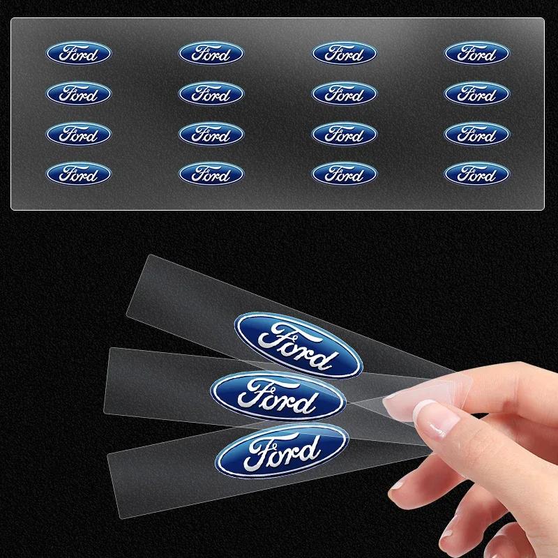 2025 Moda Naklejki na Tylny Bagażnik Samochodu Emblemat Odznaka Logo Pokrowce Naklejka Dla Ford Ranger Focus Kuga Mustang Mondeo Fusion Esco Fiesta