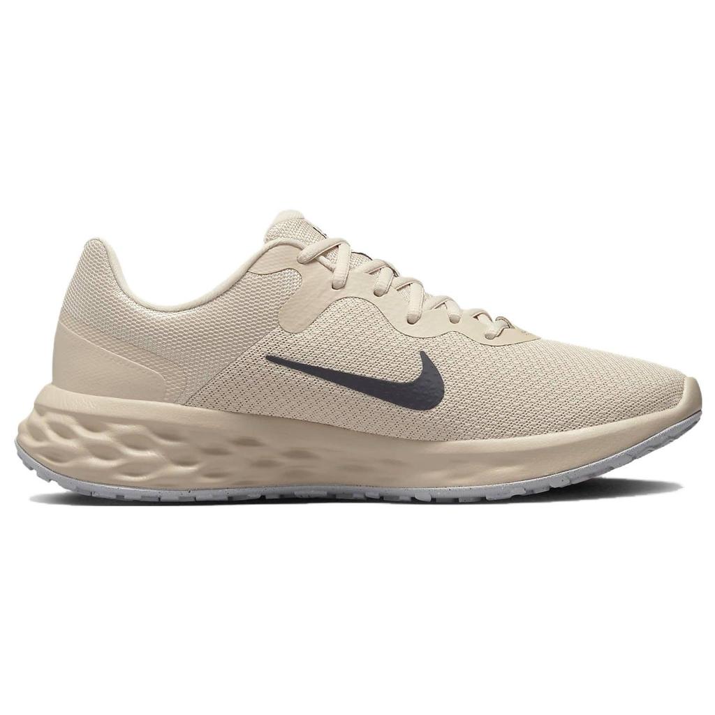Nike Revolution 6 Next Nature Oatmeal Men Sneakers Cream Oxygen-Purple Gridiron DC3728-101