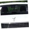 HEALLILY Metal Eagle Car Hood Ornament Truck Sturdy Auto Decor Accessory Easy Install Car Logo Sticker for SUV