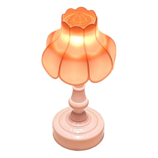 Night Light Mini Flower Shape Soft Glow Warm Light Desk Lamp with Adjustable Brightness Touch Control Portable Table Lamp