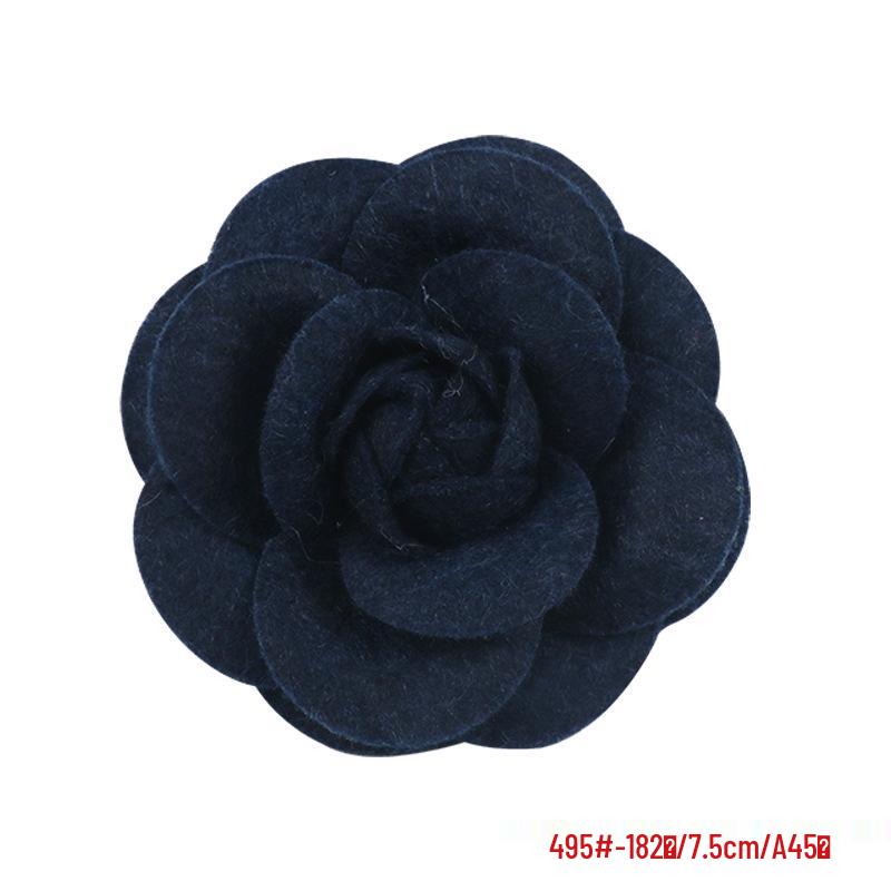 Non-Woven Camellia Flower Hair Clips: Elegant DIY Accessories for Jewelry and Clothing.
