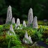 8pcs Mountain Decorative Miniature Set for Indoor Garden Accessories