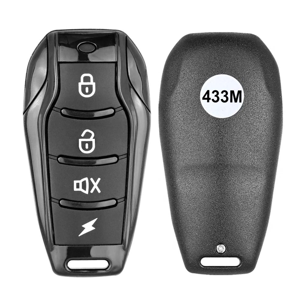 Duplikátory dálkového ovládání 433/315MHZ Auto 4kanálový kód Dálkový ovladač pro otevírání garážových vrat Dálkový ovladač Duplikátor Klonování kódu Klíč od auta