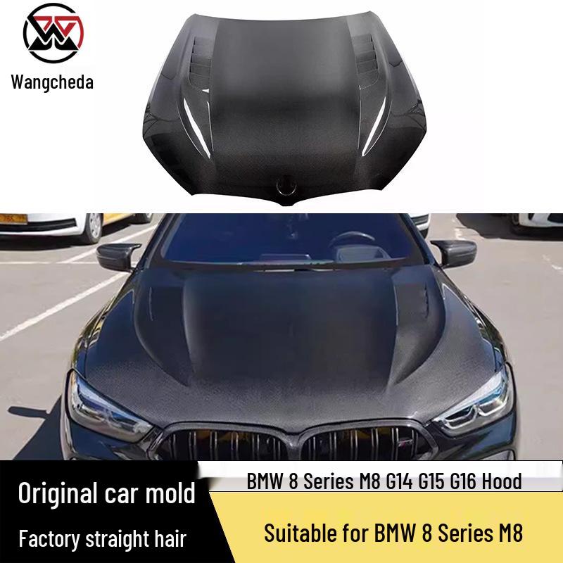 BMW 8 Series M8 G14/G15/G16 Carbon Fiber Engine Hood Cover