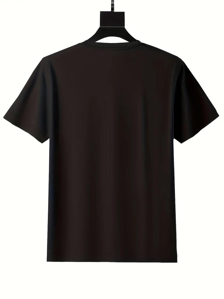 Lucky Groom St Patrick Day Graphic Tee Men's Casual Short Sleeve Crew Neck Cotton T-Shirt