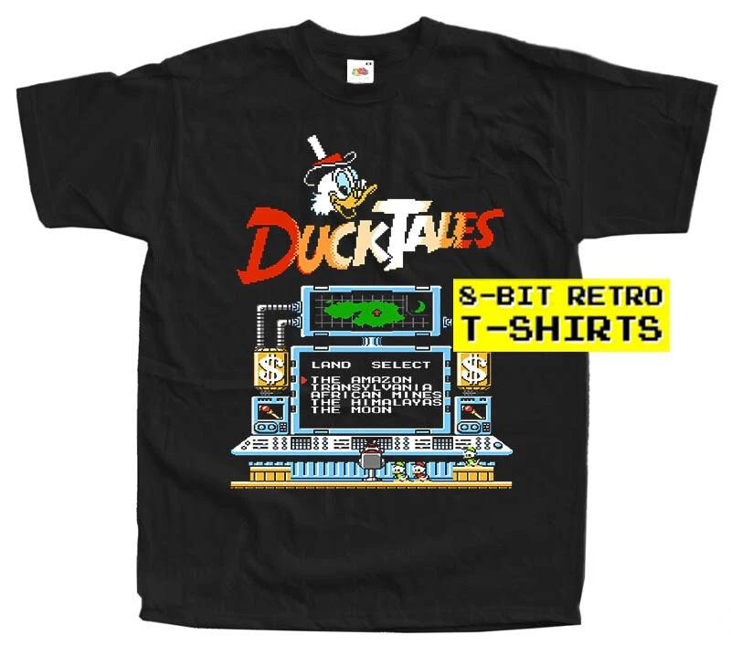DUCK TALES LAND SELECT GAME MEN T SHIRT All sizes S-5XL 100% COTTON 3XL