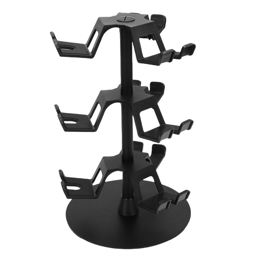 3 Tiers Game Controller Holder Fit for SWITCH 2 Gaming Controller Headphones Organizer Desktop Rotatable Headset Stand