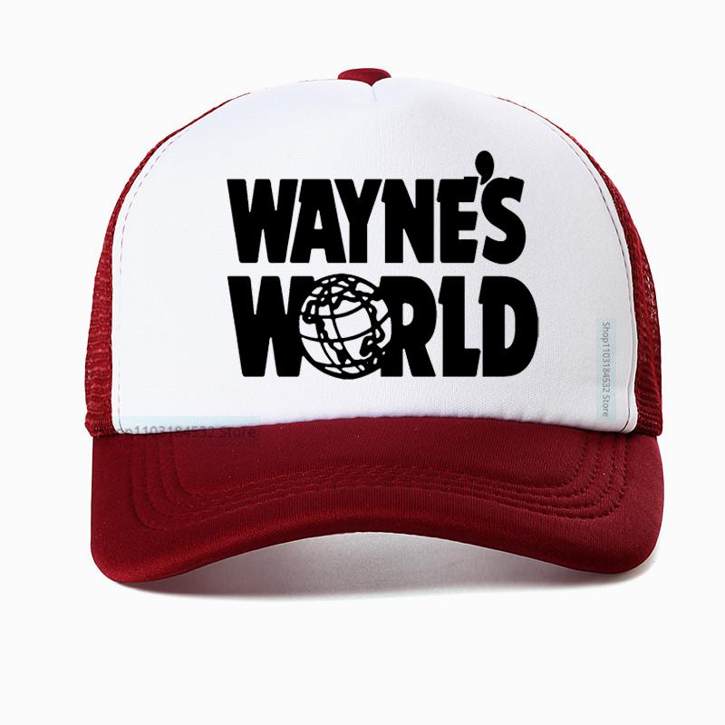 Waynes World Snapback Cotton Baseball Cap Unisex Women Hip Hop Dad Trucker Hat Casquette