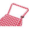 Jennice House Kids Aprons - Children's Artists Pure Cotton Gingham Apron With Pocket and Adjustable Neck Strap, Painting and Baby Chef Party Apron