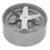 Cuchilla de licuadora Acero inoxidable 6?Aletas Cuchilla Extractora de Repuesto para Licuadora de 600W 900W