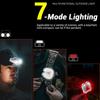 High Strong Power LED Flashlight Tactical Torch USB Rechargeable Zoom Emergency Lights For Outdoor Fishing Work Lighting Lamp