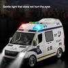 Nowy Duży Zestaw Modeli Ambulansu Symulacja Światło Muzyka Samochód Policyjny Wóz Strażacki Zabawka z 3 Lalkami Edukacyjna Zabawka Samochód dla Dzieci Prezent