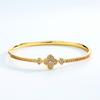 2026 Baby's Breath Bracelet Clover Women's European and American Light Luxury Niche Design Jewelry