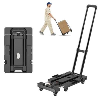 Home Foldable Extendable Trolley | 6 Swivel Wheels | Adjustable Base | Transport and Logistics