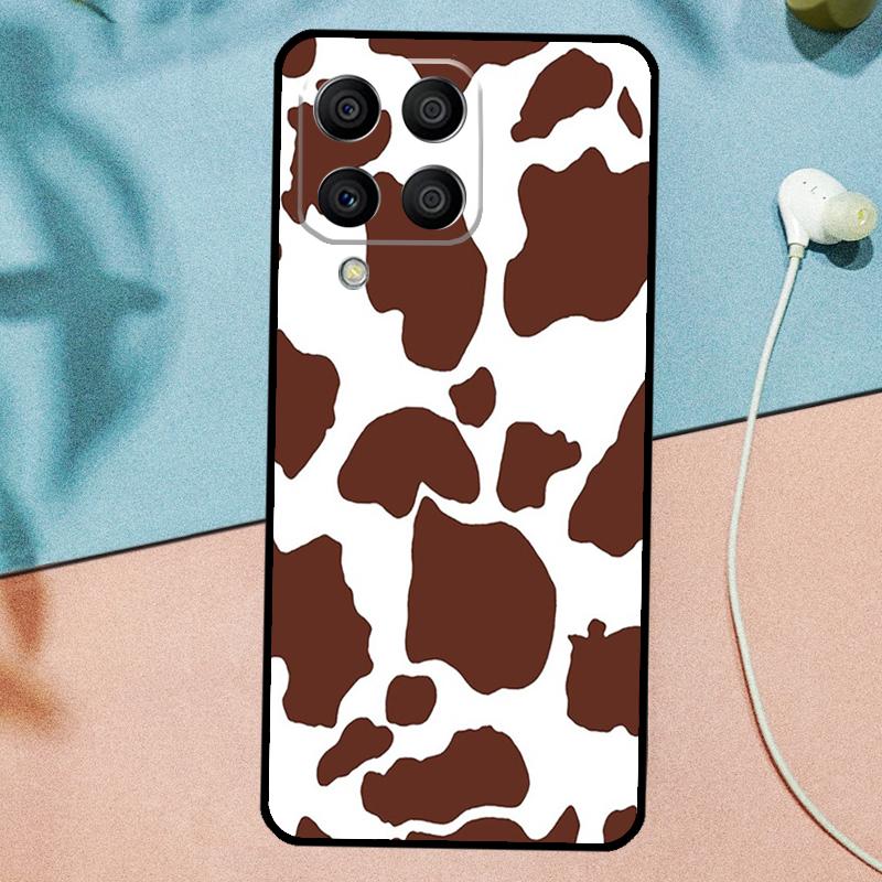 Spotted Cow Skin Print For Samsung Galaxy M31 M11 M23 M12 M13 M14 M15 M35 M55 M34 M54 M33 M53 M32 M52 M06 M16 Case