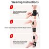 Knob Adjustment Finger Corrector Traction Finger Trainer Splint  Joint Protection