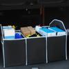 Universeller Kofferraum-Organizer, tragbar, faltbar, wasserdicht, Auto-Aufbewahrungstasche mit 3 Fächern