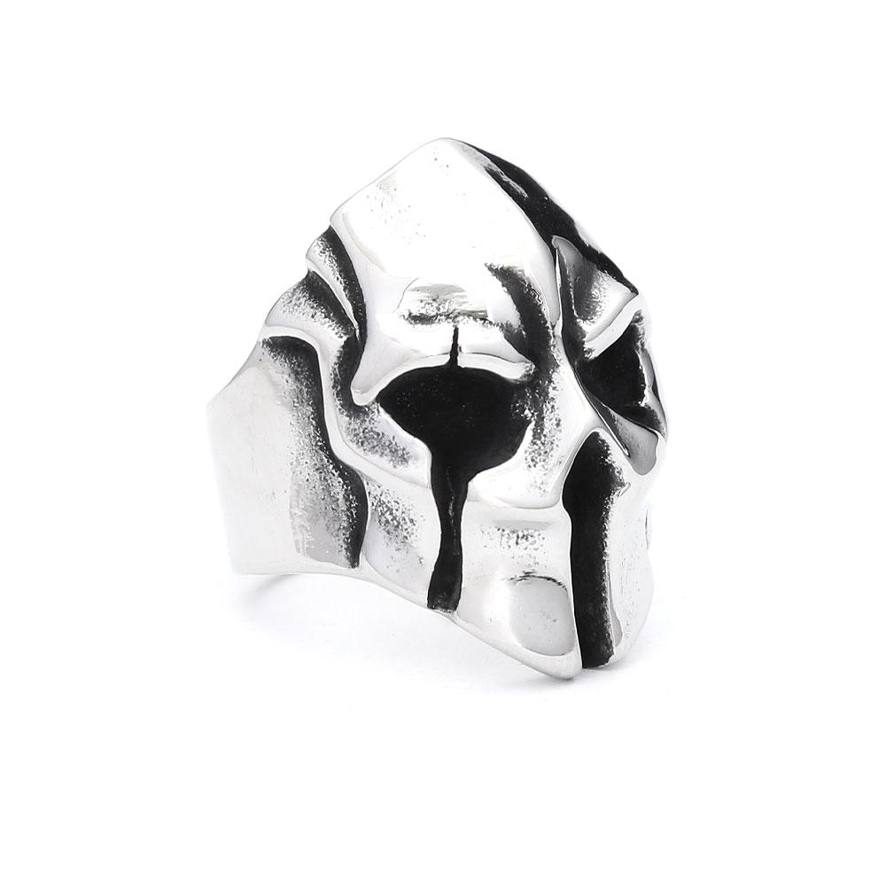 Vintage Gothic 316L Stainless Steel Skull Rings For Men Women Punk Hip Hop Motorcycle Band Jewelry Halloween Gifts