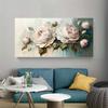 Abstract Blooming Flower Canvas Prints Oil Painting Home Decor Wall Art Watercolor Floral Poster Pictures For Living Room