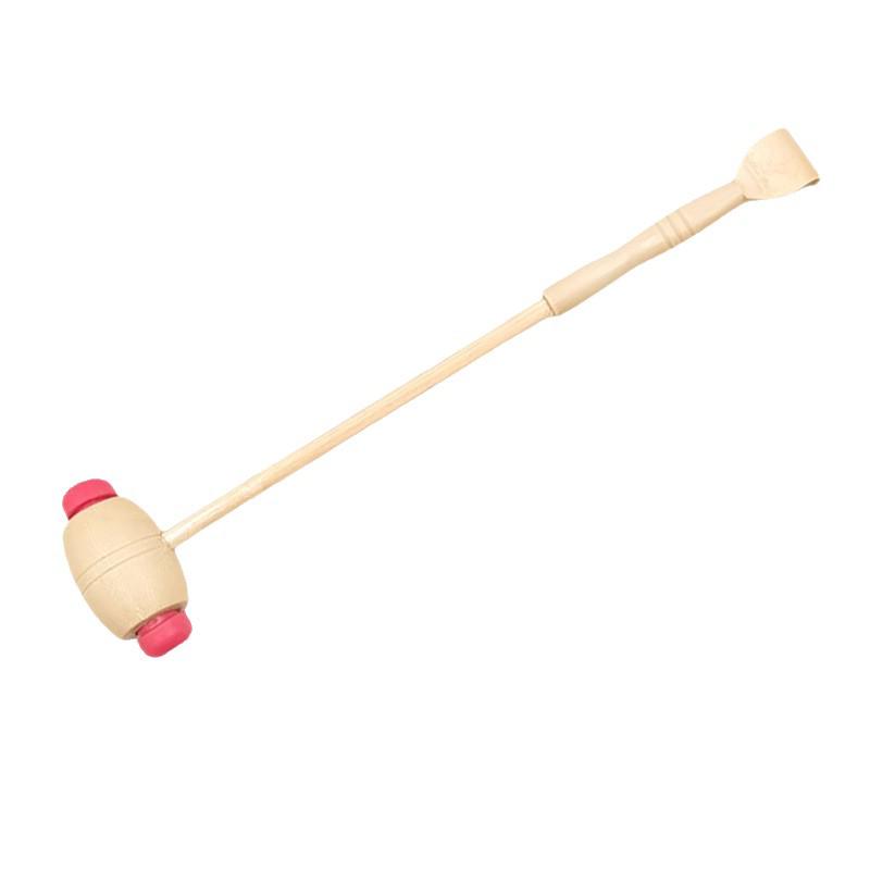 Bamboo Meridian Massage Hammer & Back Scratcher
