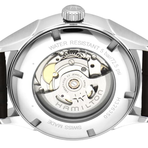 [HAMILTON] Hamilton Jazzmaster H32635521 Men's Watch with Ivory Dial