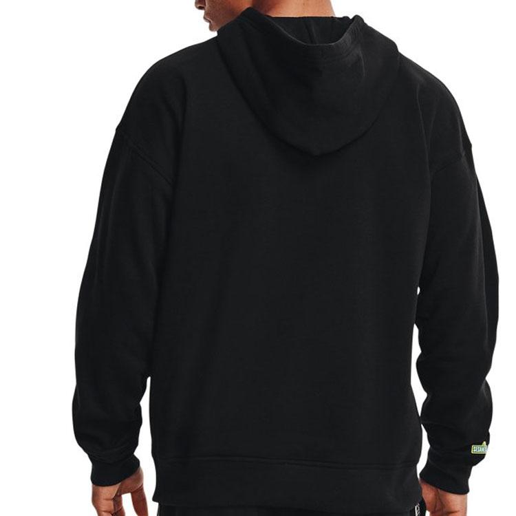 Under Armour Curry X Sesame Street Collection Basketball Hoodie Men Tops Black 1369619-001
