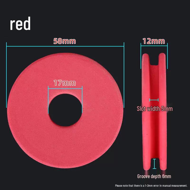 Pan Laoban EVA Foam Fishing Spool 6cm with Hole - Durable Gear Accessory