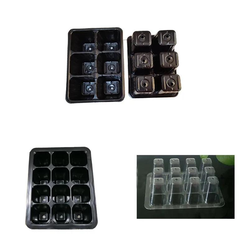 New Mini Greenhouse Germination Kit for Seeds Growing Starting 12 Holes Seed Starter Tray Plant Starter Kit Base Seedling Tray