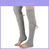 Calcetines de Algodón para Mujer hasta la Rodilla Gruesos Transpirables que Absorben la Humedad Antiolor Resistentes a la Fricción Calcetines en Caja