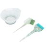 3pcs Hair Dye Kit Hair Coloring Brush Dyeing Mixing Bowl Double Side Brush Hairdressing Accessory
