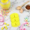 Silikonové formičky ve tvaru ovoce, 3D forma na fondán citron, forma na čokoládu, bonbóny, sušenky, cukrové pečení pro dorty, cupcakes, dezerty, svíčky 1 ks