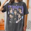 Ateez Seonghwa Vintage Grafik-T-Shirt, Kpop Welttournee Kleidung, Geschenk für Fan