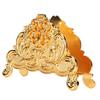 Napkin Holder European Style Metal Hollow Flower Pattern Paper Tissue Holder Freestanding Paper