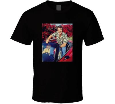 Magnum P.I.. Maglietta Tom Selleck Anni '80 Serie TV T-Shirt