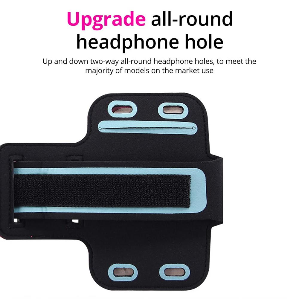 Universal 7inch Mobile Phone Armband Outdoor Sports Holder Gym Running Phone Bag Arm Band Cases for iPhone Samsung Xiaomi Huawei