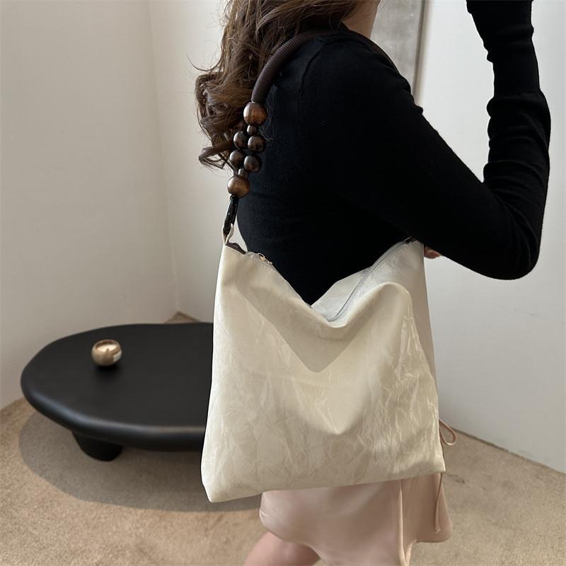 Trendy Street Style Casual Tote Bag 2024 Summer Fashion Pu Shoulder Bag