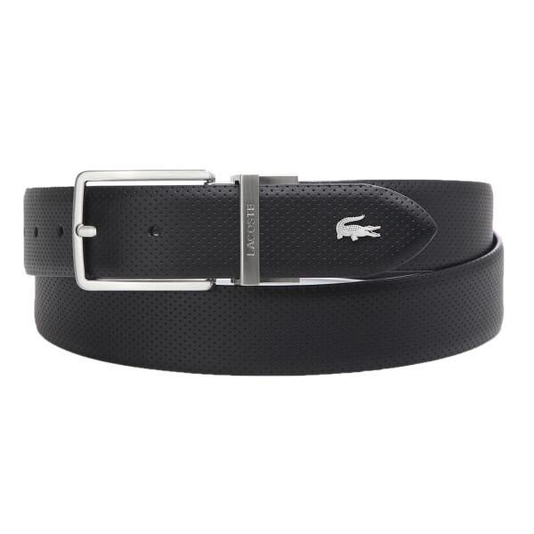 

Lacoste Элегантный кожаный ремень 35 мм black (000)/110