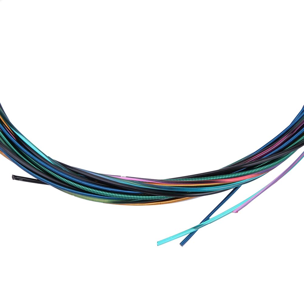 Colorful Nylon Guitar String Replacement High Improved Sound Guitar Guitar Supplies 6-String Set, Strings, Elasticity, Quality, Accessories,